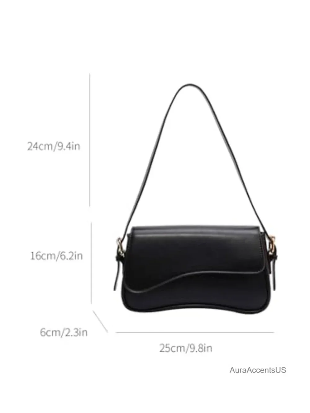 Vegan Leather Hobo Shoulder Bag Crossbody Purse with Adjustable Strap